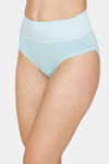 Zivame Anti-Microbial High Rise Full Coverage Tummy Tucker Hipster Panty (Pack of 2) - Multicolor — thumbnail 8